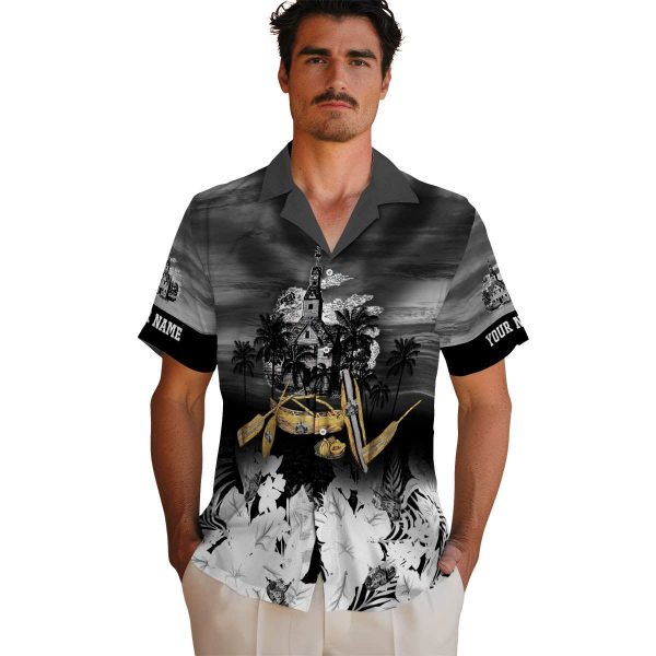 Puritan Tropical Canoe Hawaiian Shirt High quality