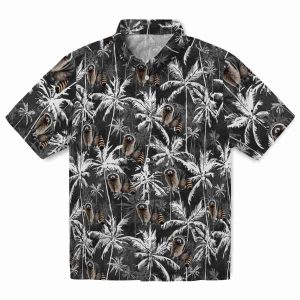 Raccoon Palm Pattern Hawaiian Shirt Best selling