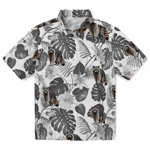 Raccoon Tropical Plants Hawaiian Shirt Best selling