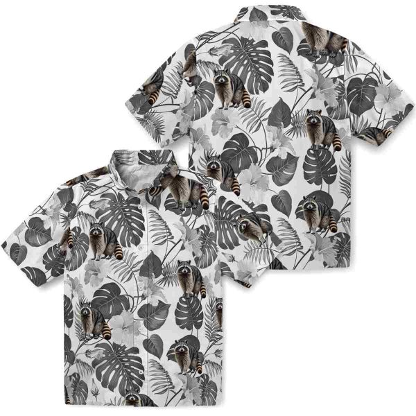 Raccoon Tropical Plants Hawaiian Shirt Latest Model