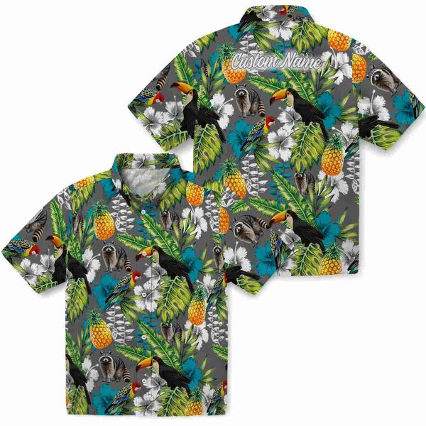 Raccoon Tropical Toucan Hawaiian Shirt Latest Model