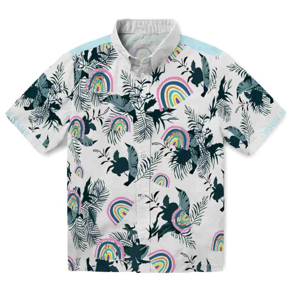 Rainbow Botanical Theme Hawaiian Shirt Best selling