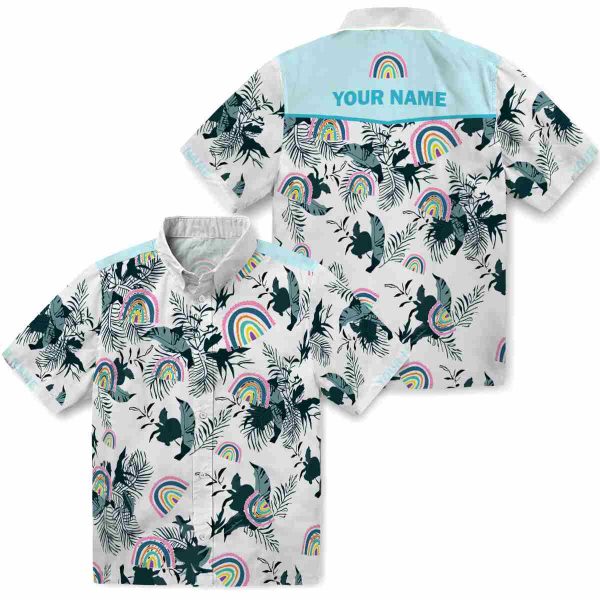 Rainbow Botanical Theme Hawaiian Shirt Latest Model