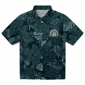 Rainbow Jungle Vibes Hawaiian Shirt Best selling