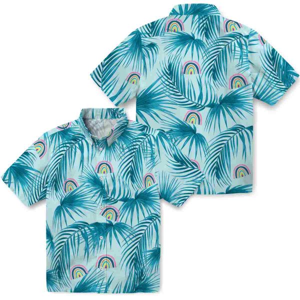 Rainbow Leafy Palms Hawaiian Shirt Latest Model