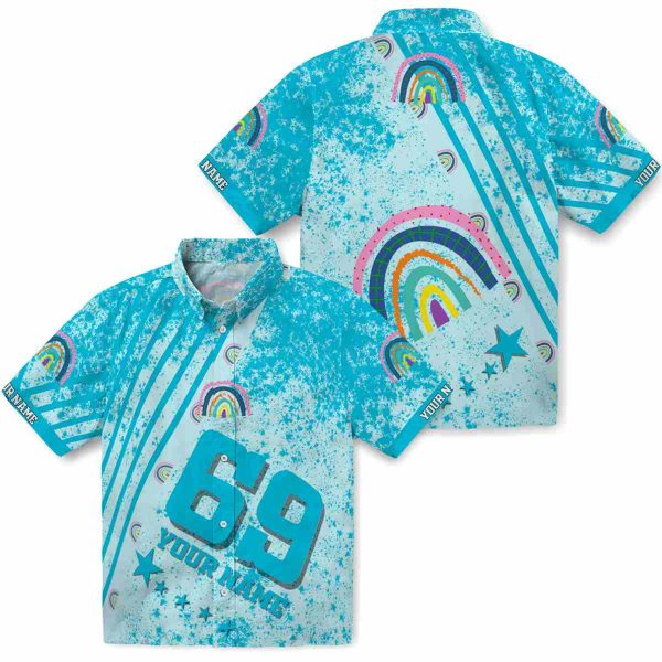 Rainbow Star Stripes Hawaiian Shirt Latest Model