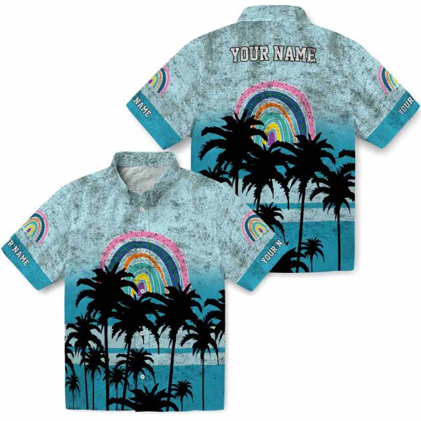 Rainbow Sunset Pattern Hawaiian Shirt Latest Model