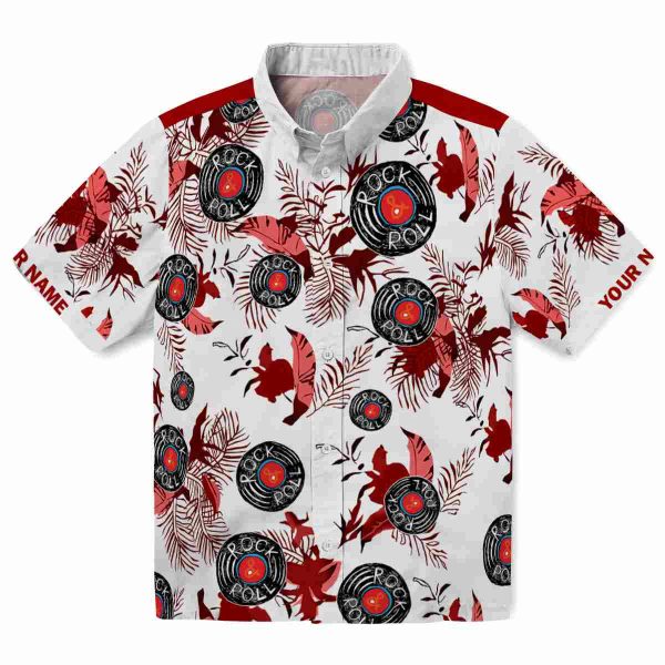 Rock And Roll Botanical Theme Hawaiian Shirt Best selling