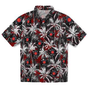 Rock And Roll Palm Pattern Hawaiian Shirt Best selling