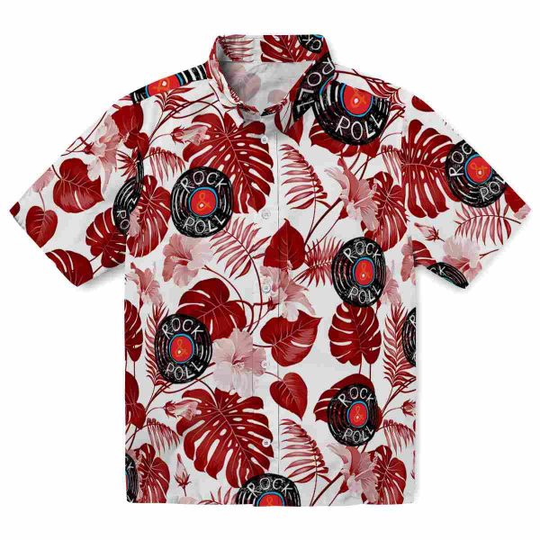 Rock And Roll Tropical Plants Hawaiian Shirt Best selling