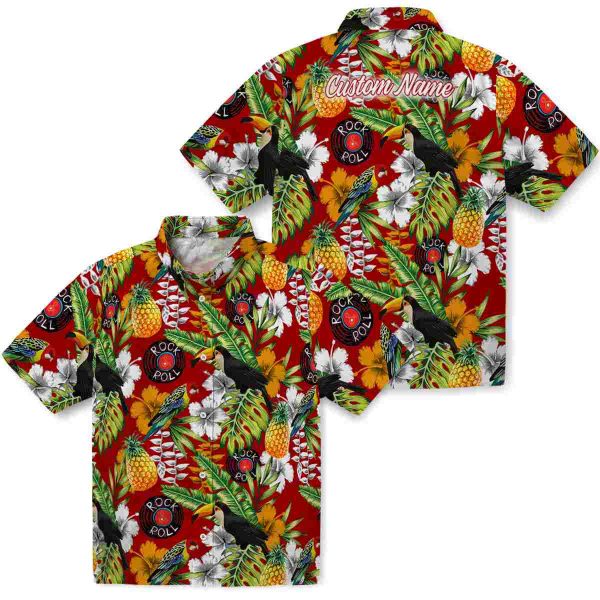 Rock And Roll Tropical Toucan Hawaiian Shirt Latest Model