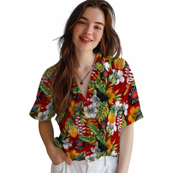 Rock And Roll Tropical Toucan Hawaiian Shirt Trendy