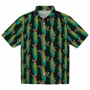 Rooster Corn Motifs Hawaiian Shirt Best selling