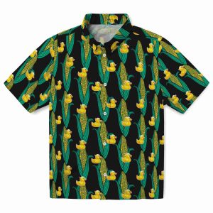 Rubber Duck Corn Motifs Hawaiian Shirt Best selling