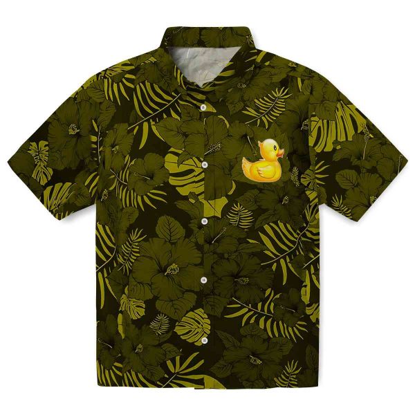 Rubber Duck Jungle Vibes Hawaiian Shirt Best selling