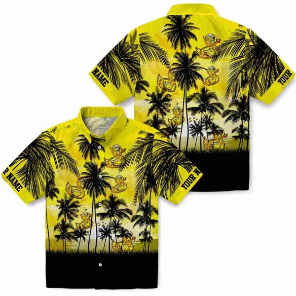 Rubber Duck Sunset Scene Hawaiian Shirt Latest Model