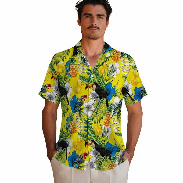 Rubber Duck Tropical Toucan Hawaiian Shirt High quality