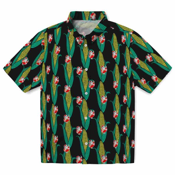 Santa Corn Motifs Hawaiian Shirt Best selling