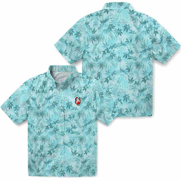 Santa Leafy Pattern Hawaiian Shirt Latest Model