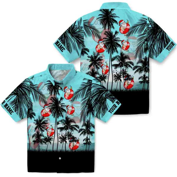 Santa Sunset Scene Hawaiian Shirt Latest Model