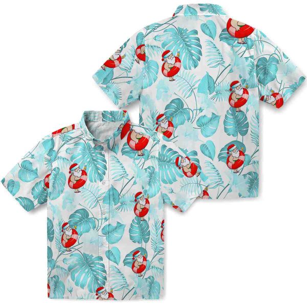 Santa Tropical Plants Hawaiian Shirt Latest Model