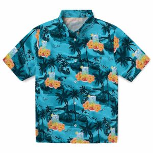 Scotch And Soda Coastal Palms Hawaiian Shirt Best selling