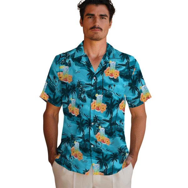 Scotch And Soda Coastal Palms Hawaiian Shirt High quality