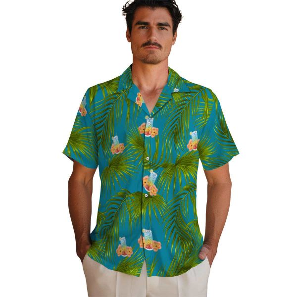 Scotch And Soda Leafy Palms Hawaiian Shirt High quality