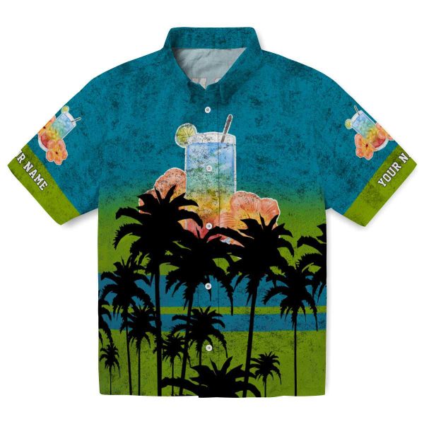 Scotch And Soda Sunset Pattern Hawaiian Shirt Best selling