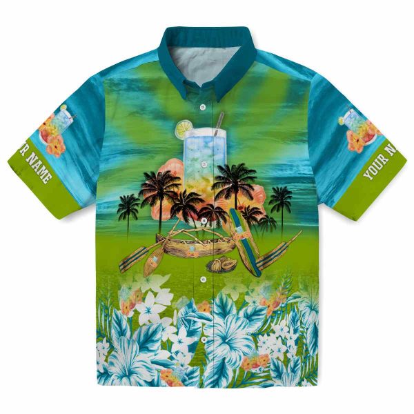 Scotch And Soda Tropical Canoe Hawaiian Shirt Best selling