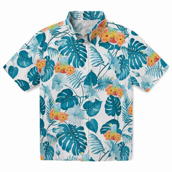 Scotch And Soda Tropical Plants Hawaiian Shirt Best selling