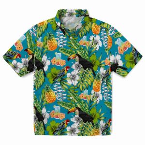 Scotch And Soda Tropical Toucan Hawaiian Shirt Best selling