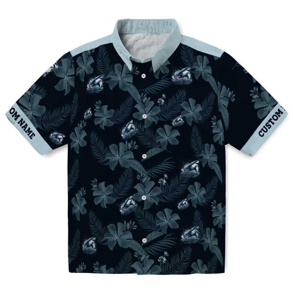 Shark Botanical Print Hawaiian Shirt Best selling