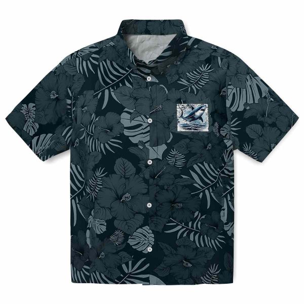 Shark Jungle Vibes Hawaiian Shirt Best selling