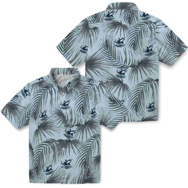 Shark Leafy Palms Hawaiian Shirt Latest Model