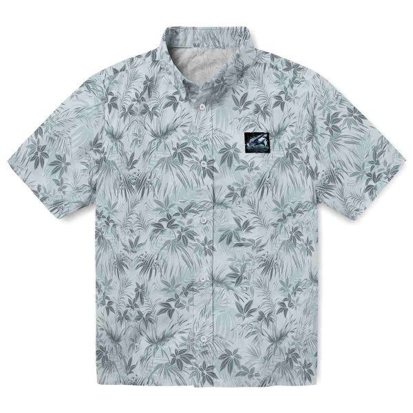 Shark Leafy Pattern Hawaiian Shirt Best selling