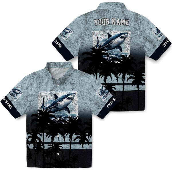 Shark Sunset Pattern Hawaiian Shirt Latest Model