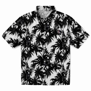 Skiing Palm Motifs Hawaiian Shirt Best selling