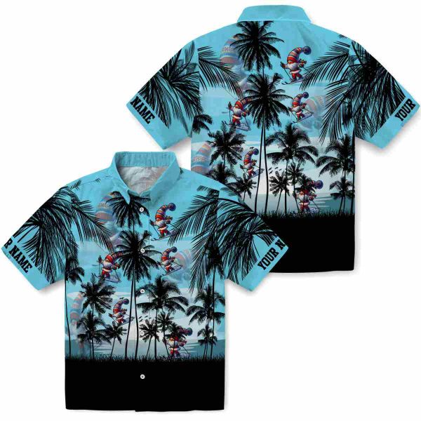 Skiing Sunset Scene Hawaiian Shirt Latest Model