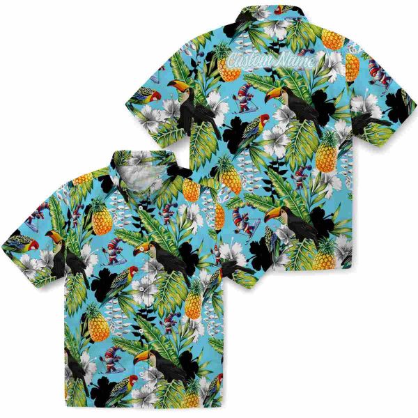 Skiing Tropical Toucan Hawaiian Shirt Latest Model