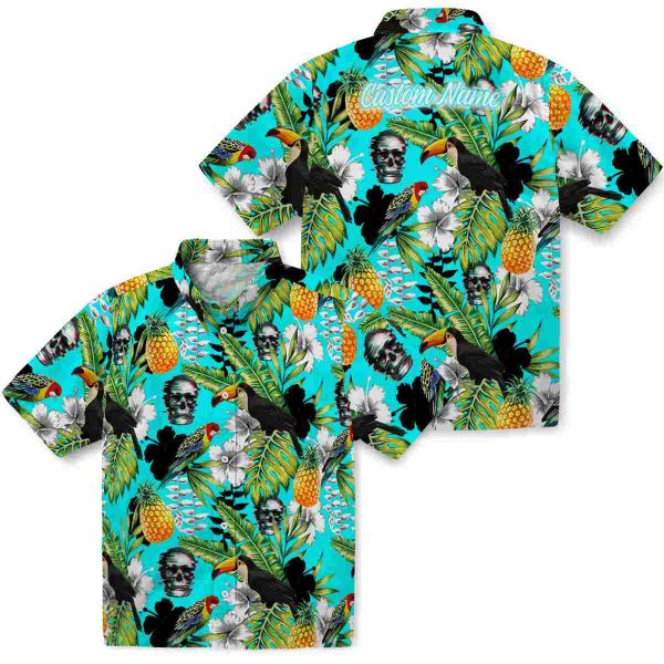 Skull Tropical Toucan Hawaiian Shirt Latest Model