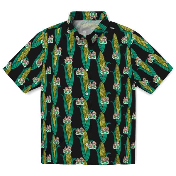 Sloth Corn Motifs Hawaiian Shirt Best selling