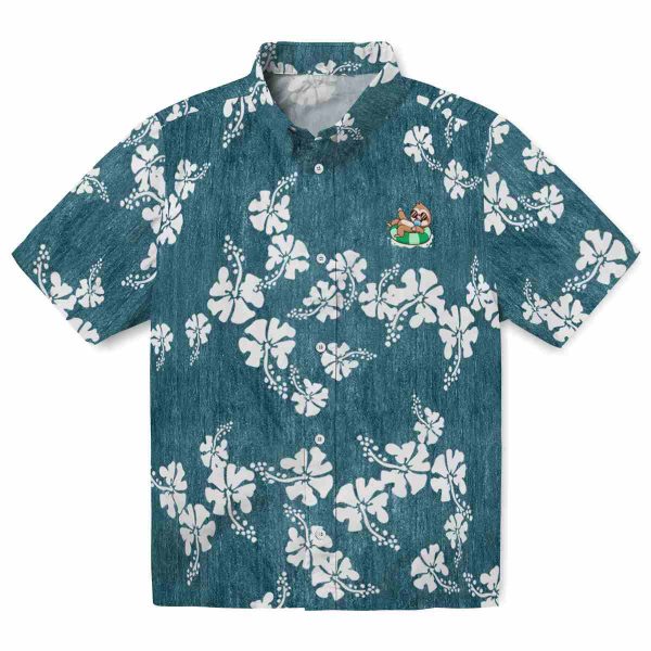 Sloth Hibiscus Clusters Hawaiian Shirt Best selling