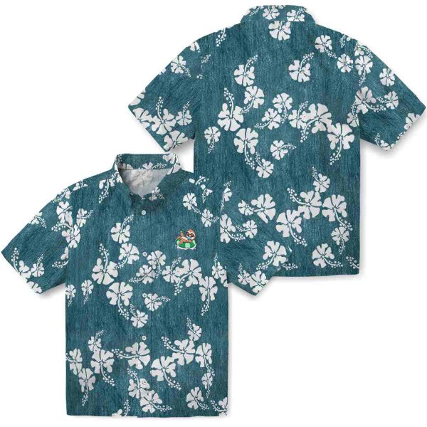 Sloth Hibiscus Clusters Hawaiian Shirt Latest Model