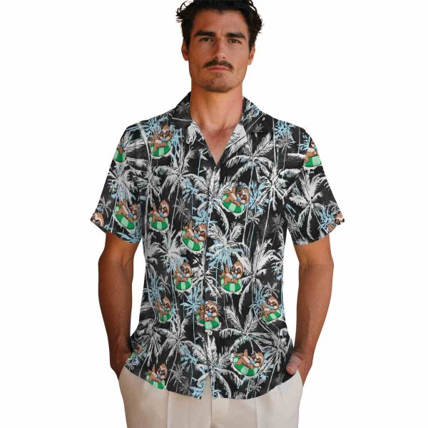 Sloth Palm Pattern Hawaiian Shirt High quality