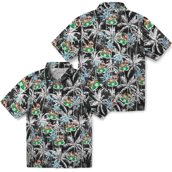 Sloth Palm Pattern Hawaiian Shirt Latest Model