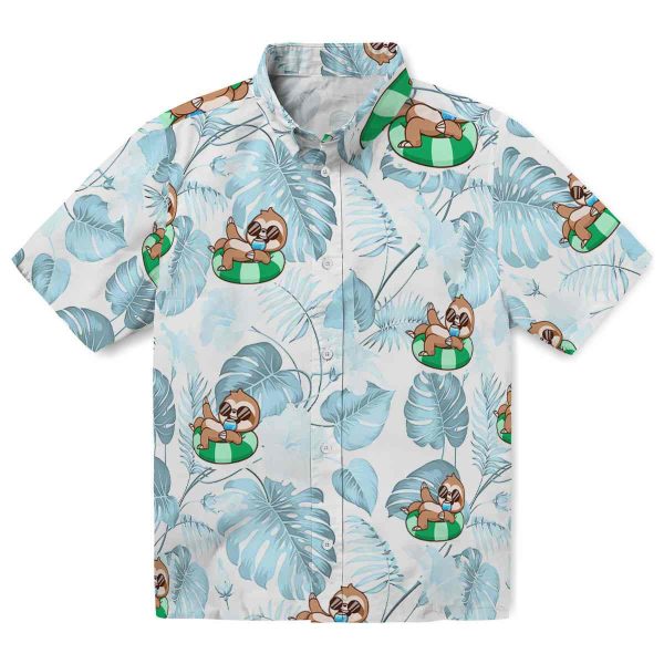 Sloth Tropical Plants Hawaiian Shirt Best selling