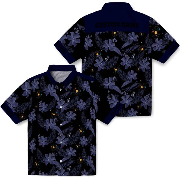 Space Botanical Print Hawaiian Shirt Latest Model
