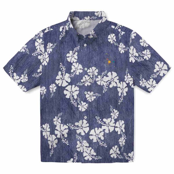 Space Hibiscus Clusters Hawaiian Shirt Best selling