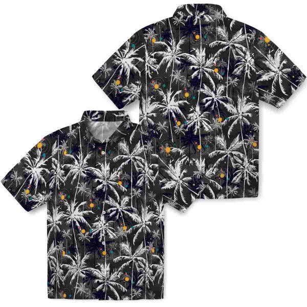 Space Palm Pattern Hawaiian Shirt Latest Model